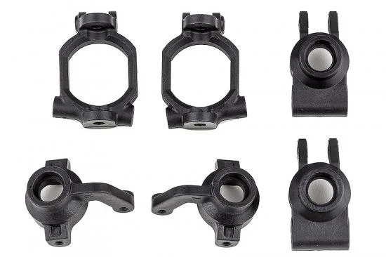 Team Associated Rival MT10 Caster And Steering Block Set — image 2 of 2
