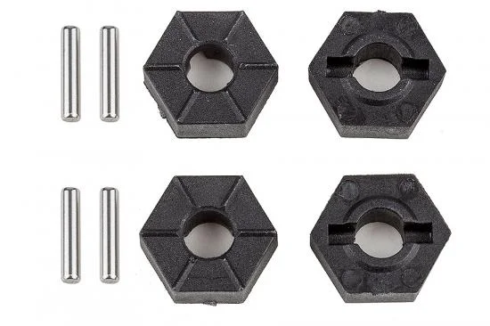 Team Associated Rival MT10 Wheel Hexes 12mm — image 2 of 2