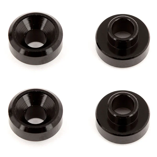 Associated Aluminium Servo Washers Black (4)