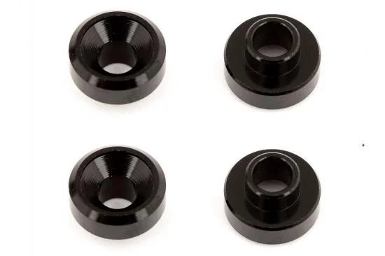 Associated Aluminium Servo Washers Black (4) &mdash; image 2 of 2