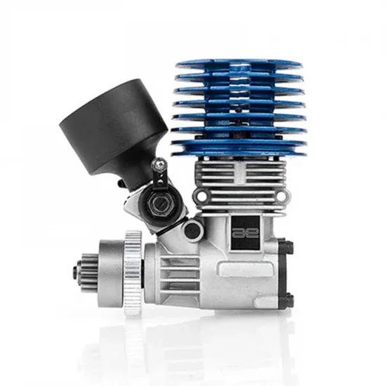 Team Associated 15S Engine With Rotary Carb + Side Exhaust (RC10GT Fitment) — image 2 of 2