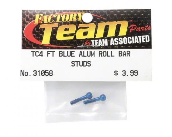 FT Blue Roll Bar Ballstud — image 2 of 2