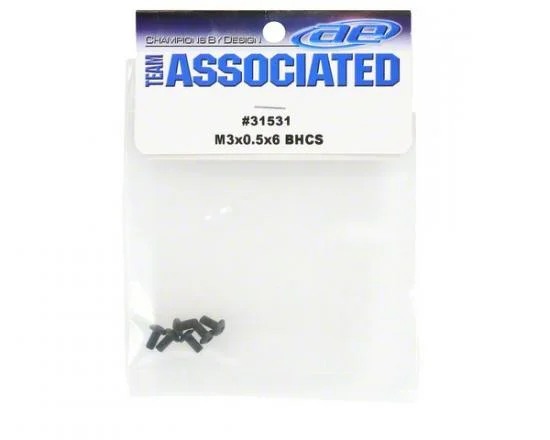 M3 x 6mm Button Head Cap Screws (6) &mdash; image 2 of 2