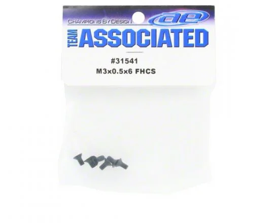 M3 x 0.5 x 6 FHC Screw &mdash; image 2 of 3