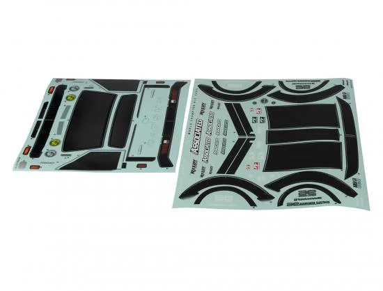 Team Associated Apex 2 Sport Datsun 620 Decal Sheet — image 2 of 2