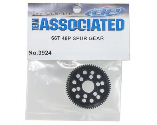 Associated 66T Spur Gear 48DP (Alternative To HPI-113706) &mdash; image 2 of 2