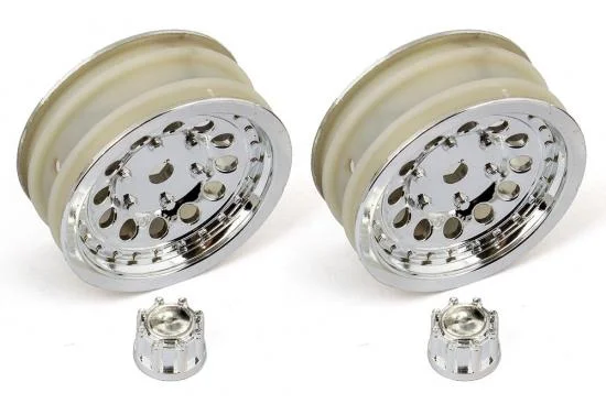Associated Cr12 Wheel Set Chrome — image 2 of 2