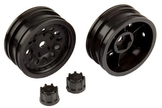 Associated Cr12 Wheel Set (Black) — image 2 of 2