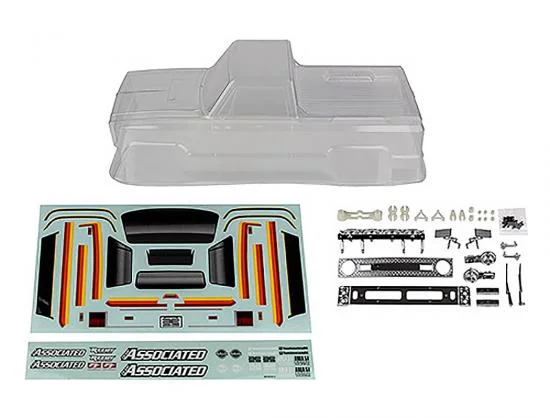 Team Associated Mt12 Bodyshell Set Clear — image 2 of 2