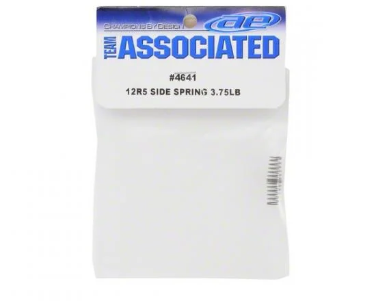 RC12R5 Side Spring Black 3.75Lbs — image 2 of 2