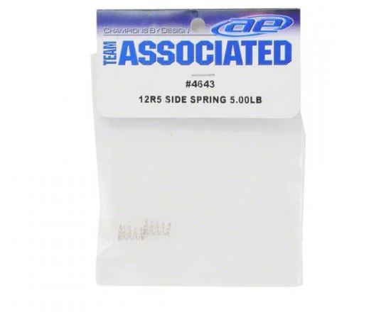 RC12R5 Side Spring Silver 5.00Lbs — image 2 of 2
