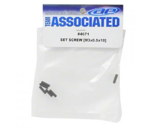 Associated RC12R5 M3 0.5X10 Set Screw &mdash; image 2 of 3