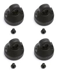 Associated 1:10 Bleeder Shock Caps (4)