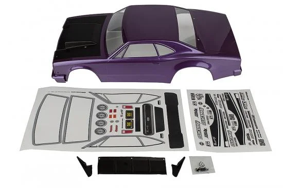 Team Associated DR10 Reakt Drag Body Shell Purple — image 2 of 2