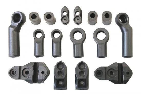 Associated Anti-Roll Bar Mount And Steering Rod Ends - DR10 — image 2 of 2