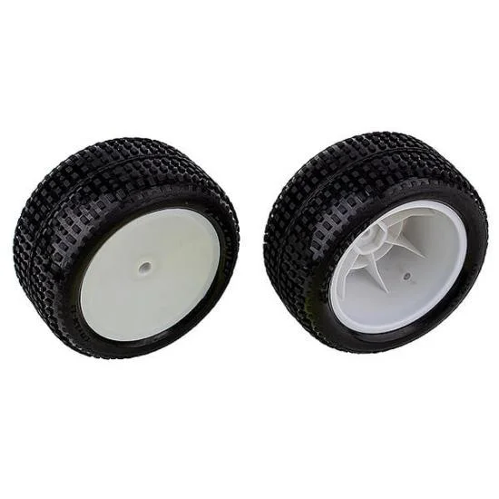 Associated RB10 RTR Front Wheels + Tyres Mounted — image 1 of 2