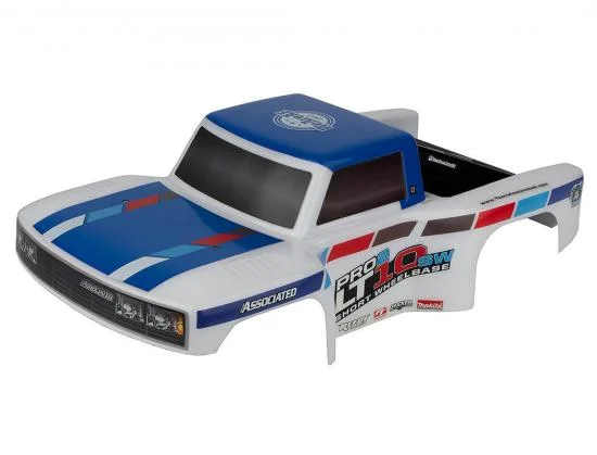 Team Associated Pro2 LT10SW Truck Body Blue/White — image 2 of 2