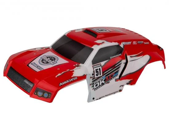 Team Associated Pro2 Dk10Sw Desert Buggy Body Red — image 2 of 2