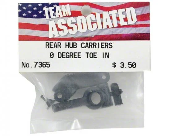 Associated RC10 Rear Hub Carriers 0 Degree — image 2 of 3