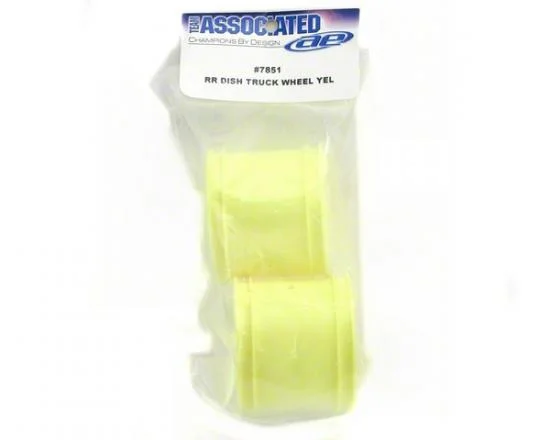 AE Rear Dish Truck Wheel Yellow T4/Gt2 &mdash; image 2 of 2