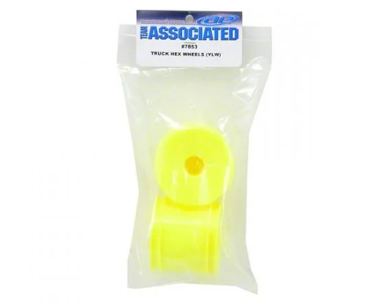 Associated T4.2 12mm Hex Wheel Yellow — image 2 of 3
