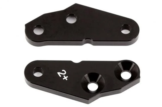 Associated RC8B3.1 FT Steering Block Arms +2 Degree Aluminium &mdash; image 2 of 2
