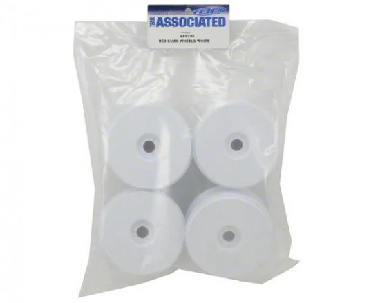 Associated RC8 1:8 Buggy Wheels - 83mm - White (4) — image 3 of 4