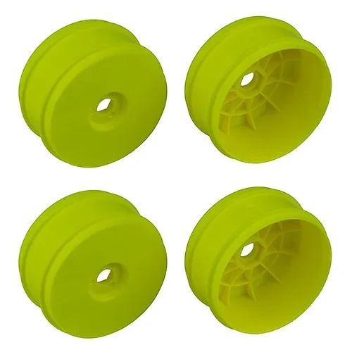 Associated RC8 1:8 Buggy Wheels - 83mm - Yellow (4) — image 1 of 4
