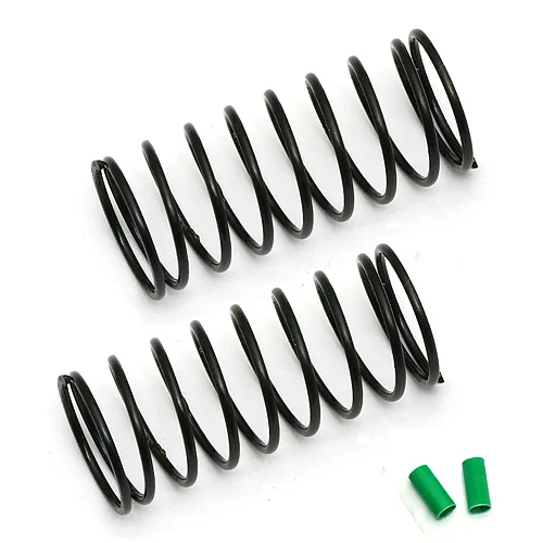 Associated 12mm Big Bore Front Spring Green 3.15Lb — image 1 of 4