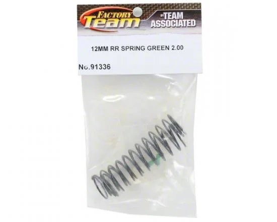 Associated 12mm Big Bore Rear Spring Green 2.00Lb — image 3 of 3