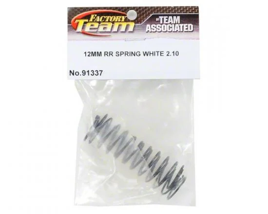 Associated 12mm Big Bore Rear Spring White 2.10Lb — image 3 of 3