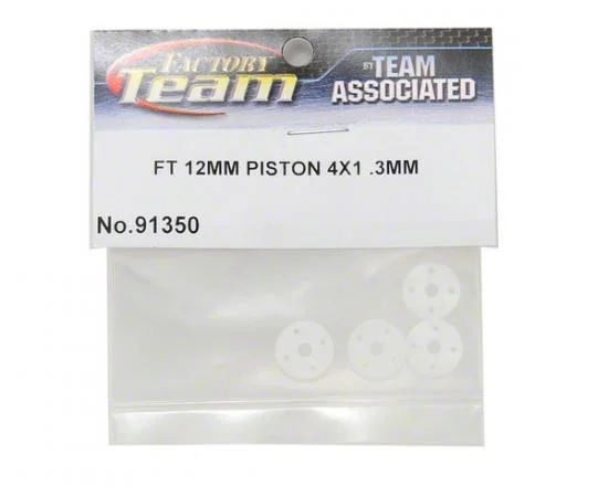 Associated 12mm Big Bore FT Pistons 4 Hole X 1.3mm — image 2 of 2