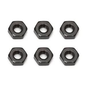 Associated M3 Nuts - Black (6)