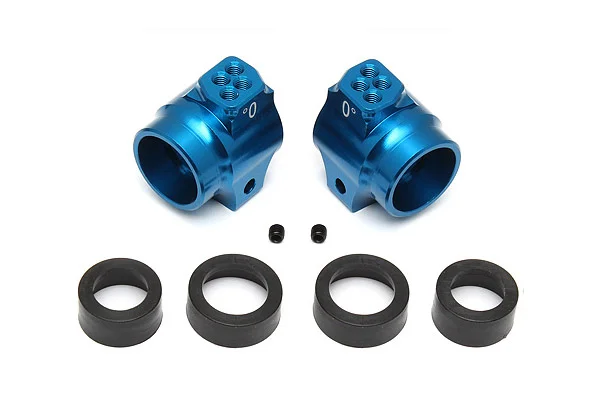 Associated B5 / B5M Factory Team Aluminium Rear Hubs - Blue — image 3 of 3