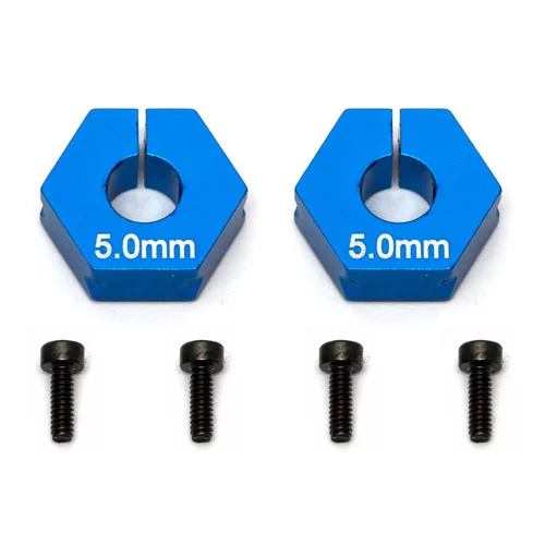 Associated Factory Team Clamping Wheel Hex 5.0mm Offset (2)
