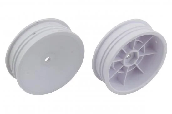 Associated Buggy Wheel 2WD Slim Front 2.2 12mm Hex White — image 2 of 2