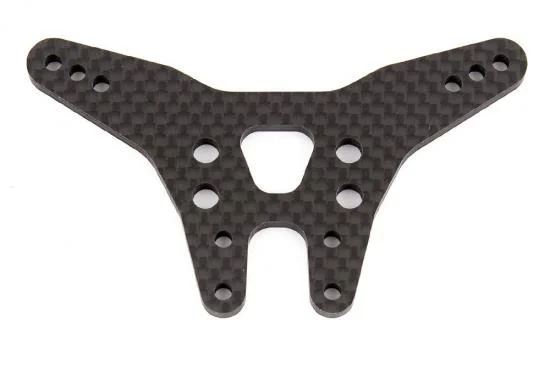 Team Associated B6.1 Rear Shock Tower Tall Graphite &mdash; image 2 of 2