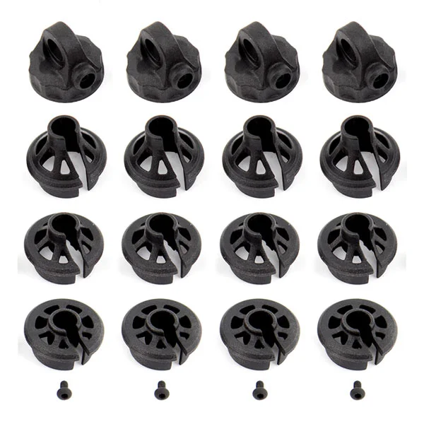 Team Associated B6.1 Shock Caps And Spring Cups
