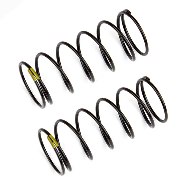 Team Associated Front Shock Sp Rings Yellow 4.30 LB/In L44M
