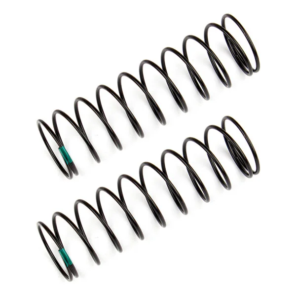 Team Associated Rear Shock Spr Ings Green 1.80 LB/In L61mm — image 1 of 2