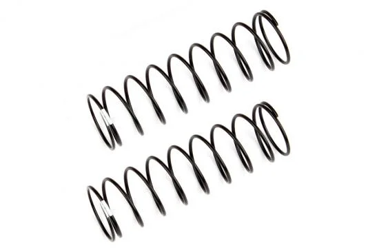 Team Associated Rear Shock Spr Ings White 1.90 LB/In L61mm — image 2 of 2