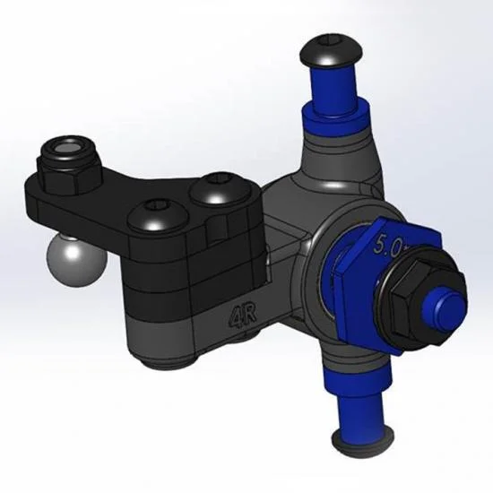 Team Associated B6.3 FT Steel Bulkhead 20 Degree &mdash; image 2 of 2