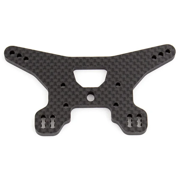 Team Associated B64 Rear Shock Tower - Woven Carbon Fibre