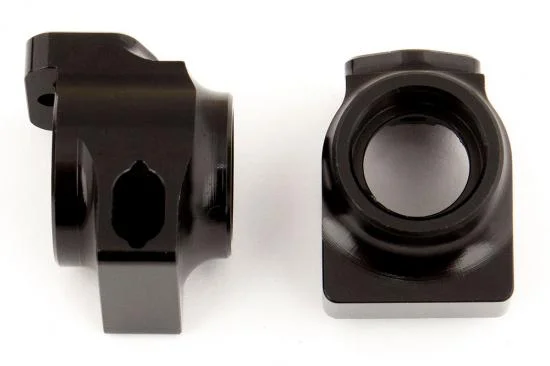 Associated B64/B64D Factory Team Black Aluminium Rear Hubs &mdash; image 2 of 2