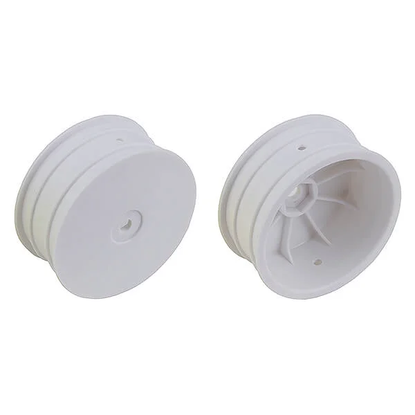 Team Associated 12mm Hex 2.2 4WD Front White Wheels B74 +1.5mm ** CLEARANCE **