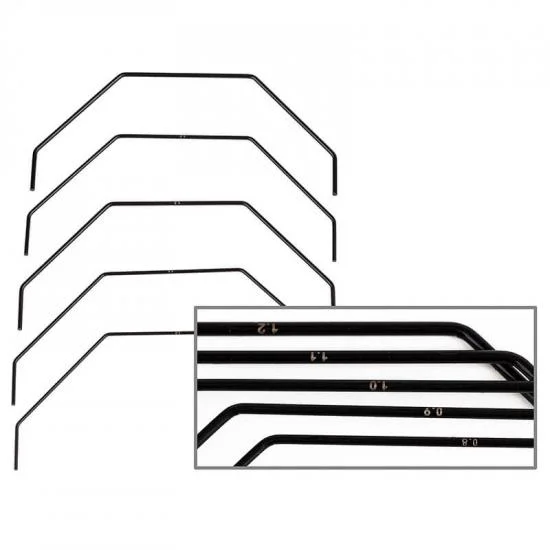 Team Associated RC10B7 Rear Anti Roll Bar Set — image 1 of 2