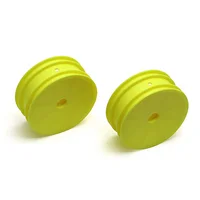 RC10B4 Front 2.2 Wheels Yellow