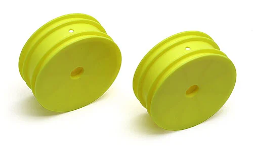 RC10B4 Front 2.2 Wheels Yellow — image 1 of 3