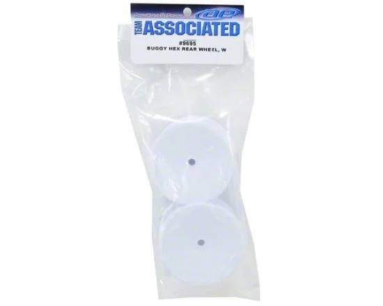 Associated Buggy Rear Wheel - Hex White (B4.1/B44.1) &mdash; image 2 of 3