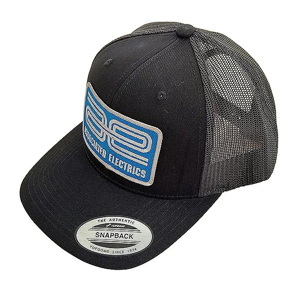 Team Associated AE Logo Black Trucker Hat/Cap Curved Bill